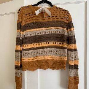 New Scallop Mother Sweater